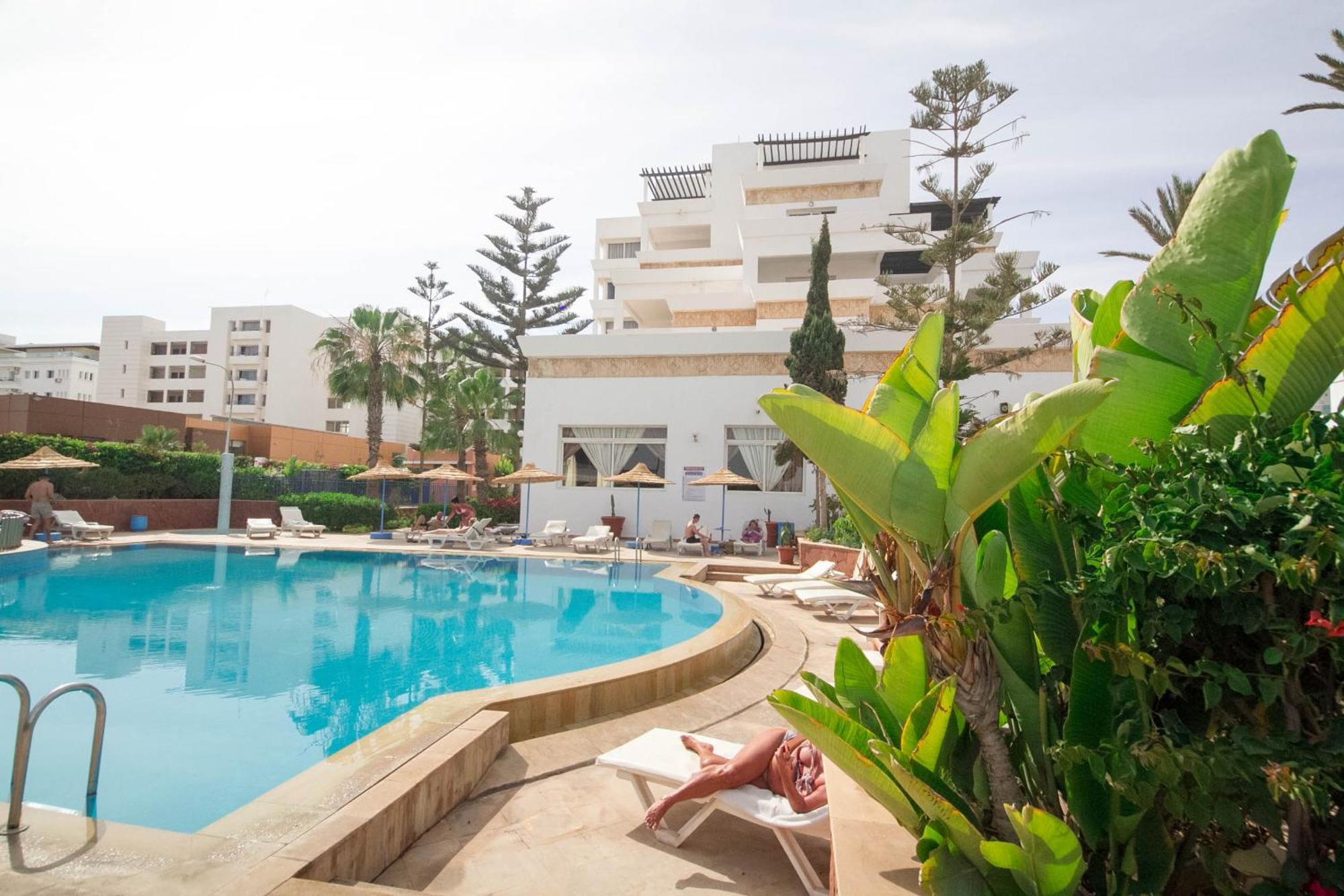 Appart'Hotel Intouriste Agadir Exterior foto